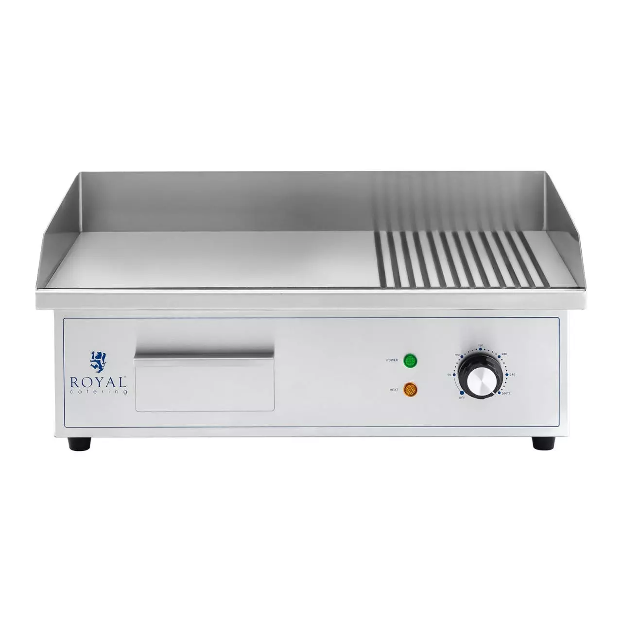 Royal-catering Royal Catering Elektro Grillplatte - 548 X 350 Mm - Ribber + Flat - 3.000 W - Royal Catering - Image 6