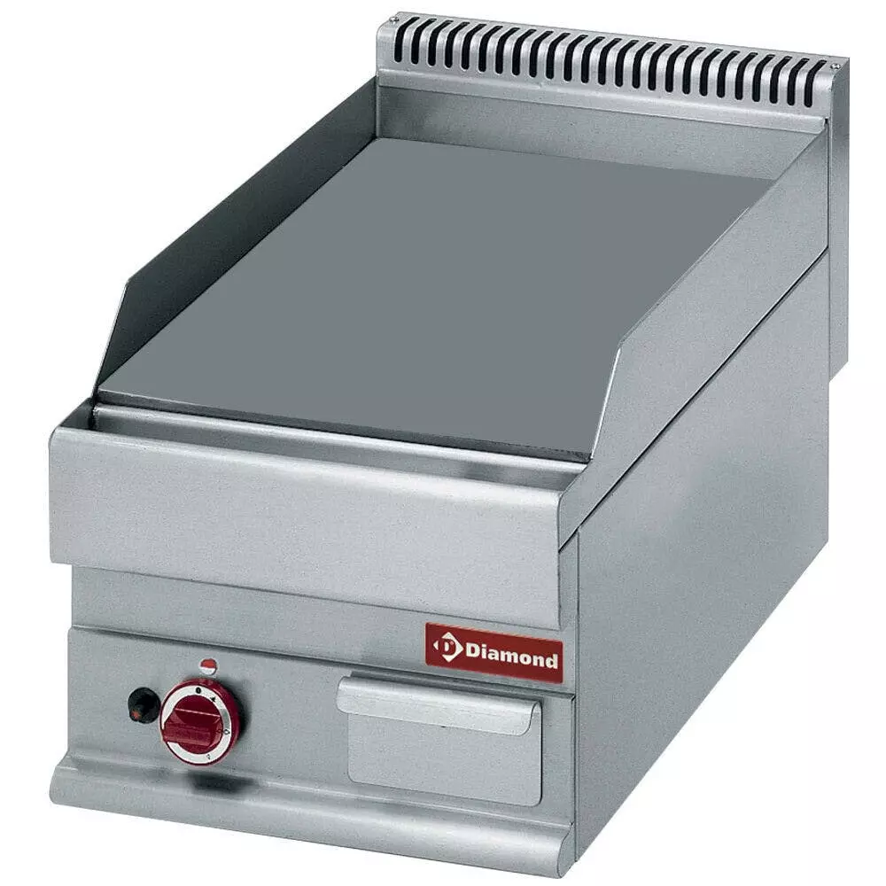 Null Gastro Elektro-Griddleplatte Standgerät Grillplatte Bratplatte 800x730x900mm - Image 7