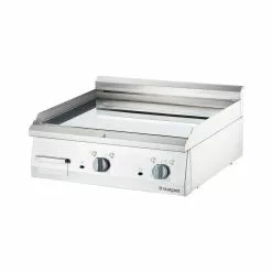 Stalgast Verchromte Elektro-Griddleplatte Tischgerät 800x700mm Glatte Grillfläche 8,1kw