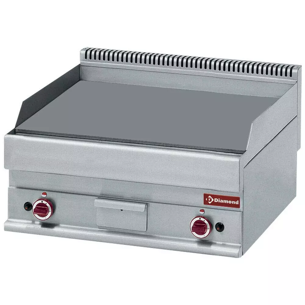 Null Gastro Elektro-Griddleplatte Standgerät Grillplatte Bratplatte 800x730x900mm - Image 6