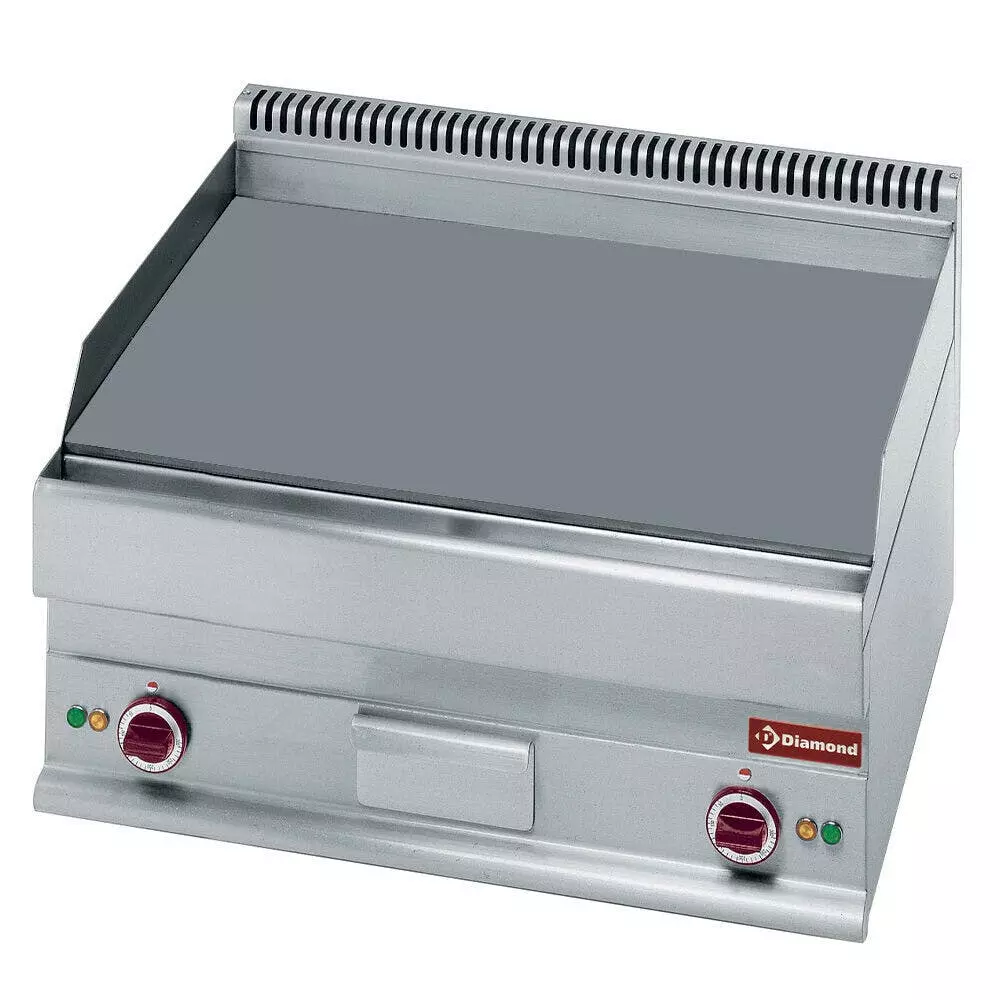 Null Gastro Elektro-Doppel-Griddleplatte Grill Grillplatte Bratplatte 660x600x290 Mm - Image 7