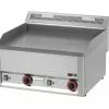 Null Gastro Elektro-Griddleplatte 2 Heizzonen Grillplatte Bratplatte 660x600x290 Mm