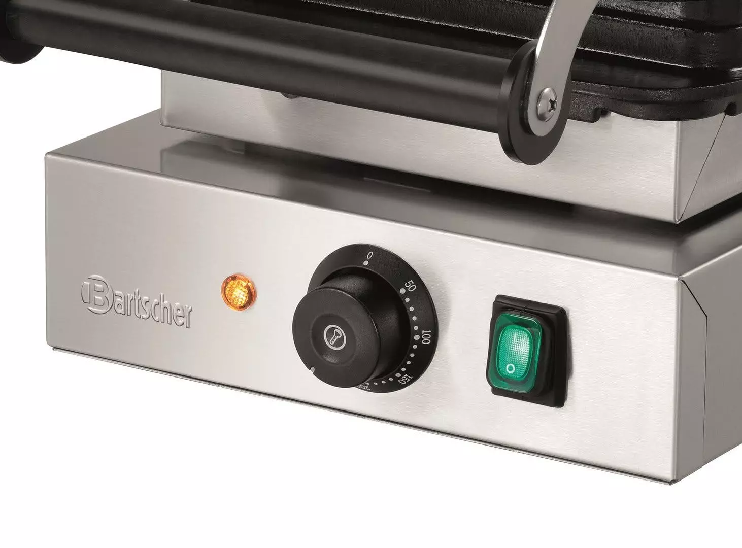 Bartscher Waffeleisen 1BW160-101, Belgische Waffeln, Brüssel, Profi Line, Waffelautomat, Waffelbäcker, Edelstahl, 2 Stück Waffeln Von CHEFGASTRO - Image 7