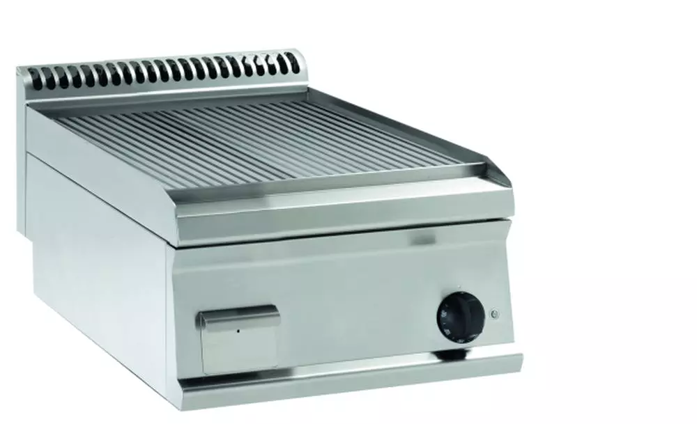 Kbs-gastrotechnik KBS Gas-Grillplatte 1 Heizzone Gerillt 4kW - Image 4