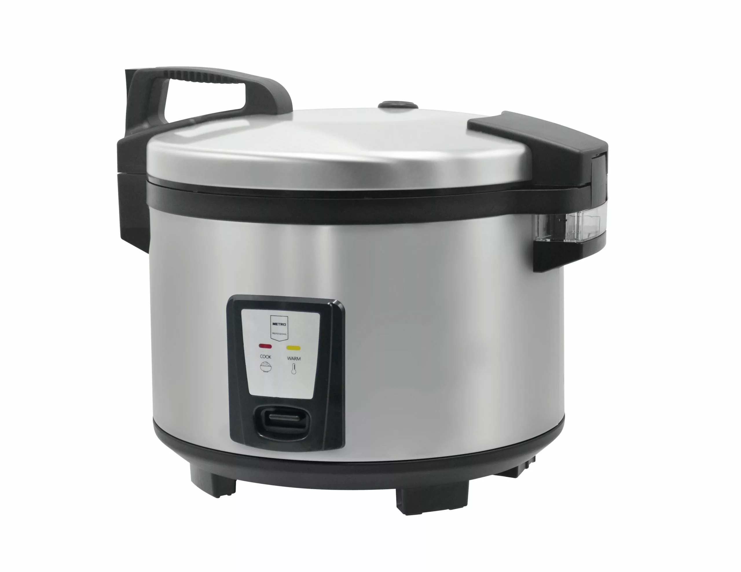 Metro-professional METRO Professional Reiskocher GRC1008, Edelstahl / Kunststoff, 1250 W, Silber, 3,6 L