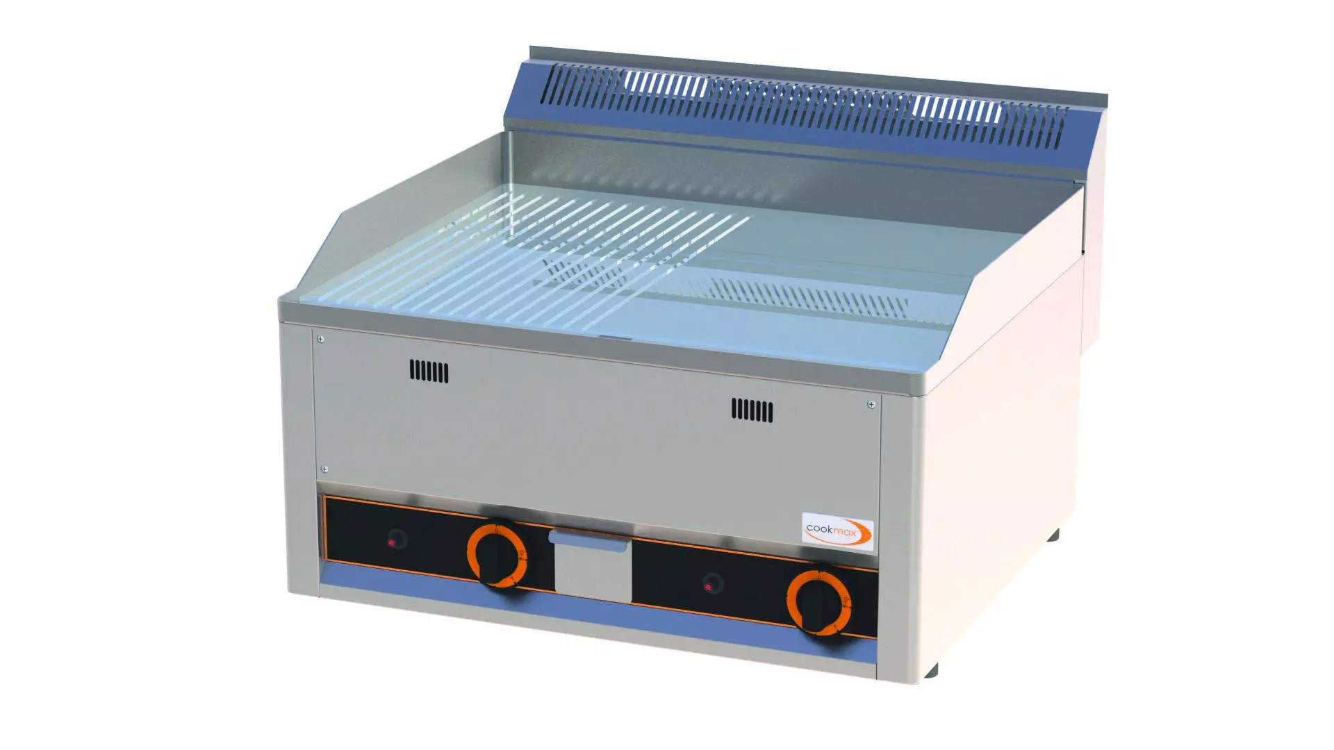 Cookmax Gas-Grillplatte Glatt Verchromt 1 Heizzone 330 X 600 X 290 Mm - Image 5