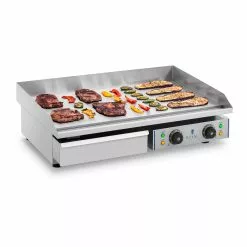 Royal-catering Royal Catering Elektro-Grillplatte 72,5 Cm - Glatt - 2 X 2,2 KW RCEG-75