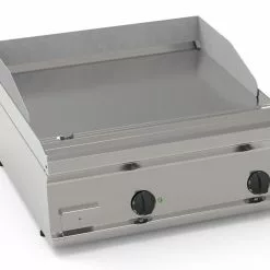 Kbs-gastrotechnik KBS Elektro-Grillplatte Glatt 2 Heizzonen Tischgerät