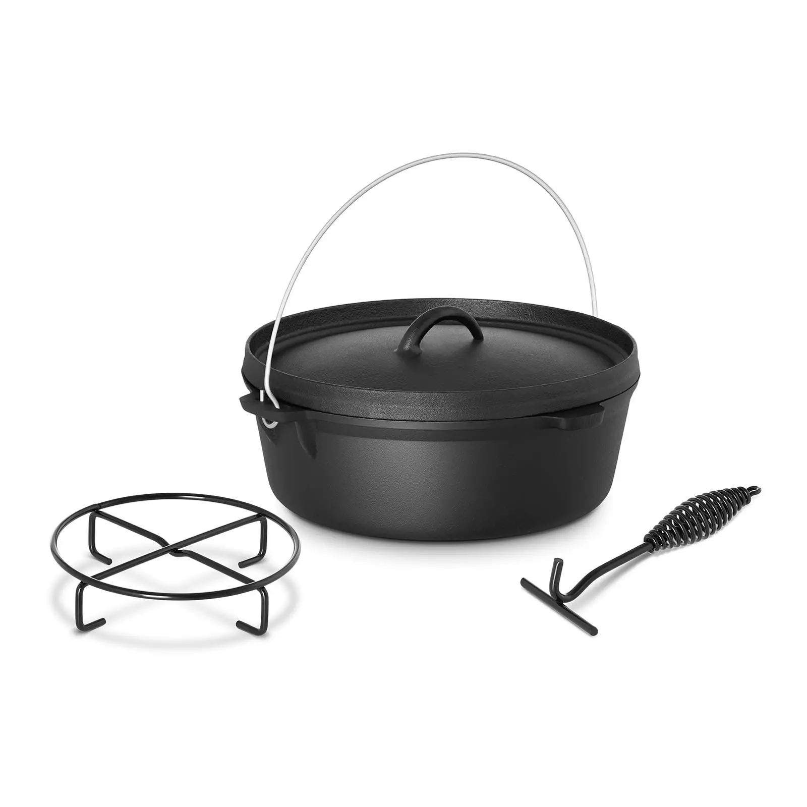 Royal-catering Royal Catering Dutch Oven Mit StÀnder - 6 Liter RCPP-6QTH