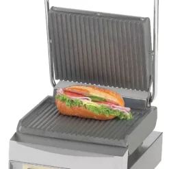 Neumarker WAS Germany - Kontaktgrill Panini Master, 29 X 40 X 23 Cm, Edelstahl/Gusseisen (343001250)