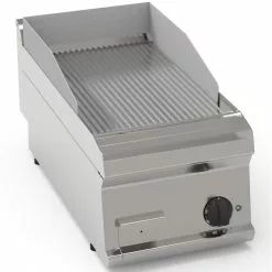 Kbs-gastrotechnik KBS Elektro-Grillplatte Gerillt 1 Heizzone Tischgerät