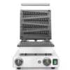 Hendi Waffeleisen Lollipop, 50/220°C, 230V/1750W, Lutscher, Wie Belgische Waffeln, Profi Line, Waffelautomat, Waffelbäcker, Edelstahl Von CHEFGASTRO