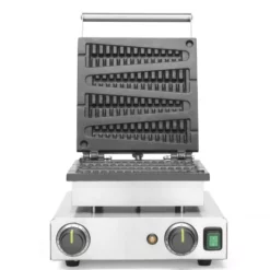 Hendi Waffeleisen Lollipop, 50/220°C, 230V/1750W, Lutscher, Wie Belgische Waffeln, Profi Line, Waffelautomat, Waffelbäcker, Edelstahl Von CHEFGASTRO