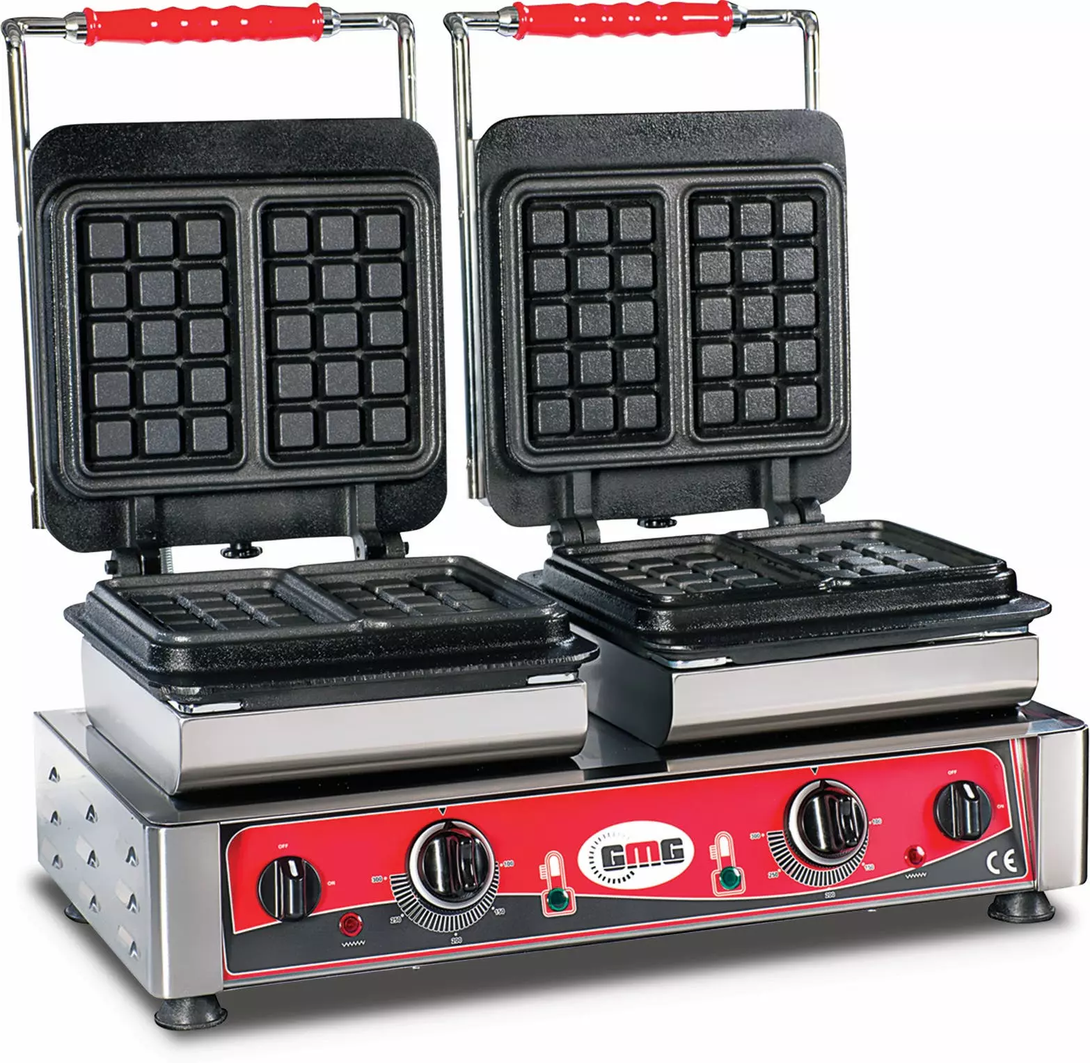 GMG - Waffeleisen Ti Amo - 4x (13,2 X 12,5 X 2,8cm) - Wechselbare Backplatte & Einfache Montage - 50° Bis 300°C - Leichte Reinigung - Image 6