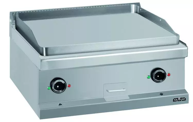 Null MBM Auftisch-Elektro-Grillplatte , Stahl Glatt 5,0 KW – Bild 5