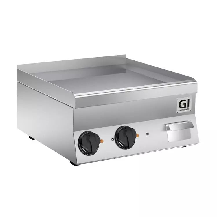 Gastro-inox GI 650 HP Elektrischer Grillplatte Glatt, 60cm