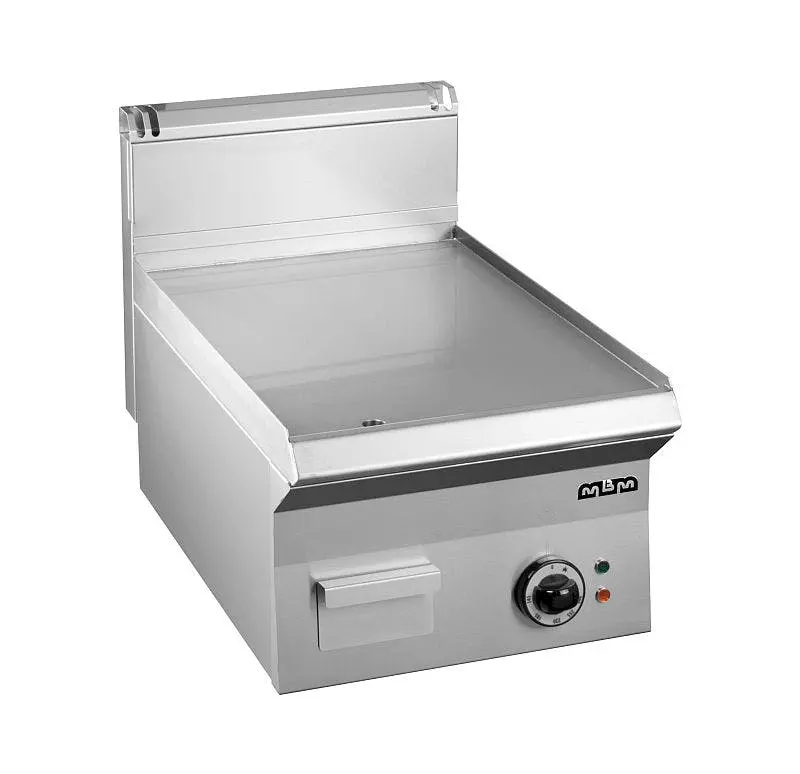 Null MBM Auftisch-Elektro-Grillplatte , Stahl Glatt 5,0 KW – Bild 2