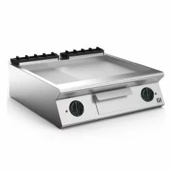 Gastro-inox 700 "High Performance" Elektrische Grillplatte 800 Cm