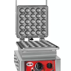 GMG - Waffeleisen Lokmia-L - 1x (Ø25 X 4,2cm X 1,2cm/2,4cm) - Wechselbare Backplatte & Einfache Montage - 50° Bis 300°C -Leichte Reinigung