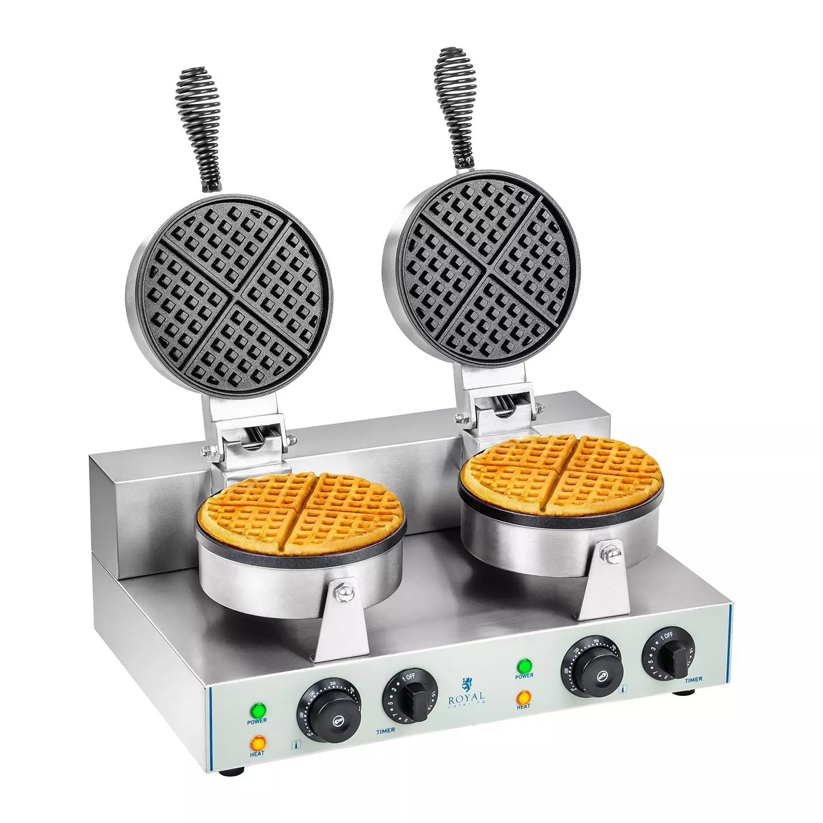 Royal-catering Royal Catering Waffeleisen - 2 X 2.000 Watt - Rechteckig - Image 4