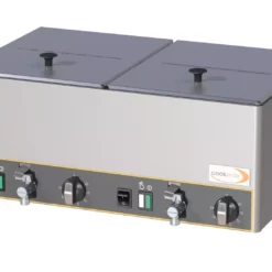 Cookmax Würstchenwärmer 2 X GN 1/2 Ablasshahn