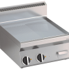 Null KBS Elektro Grillplatte Glatte Verchrom Heizfläche 596x555mm 2 Heizzonen Tischgerät