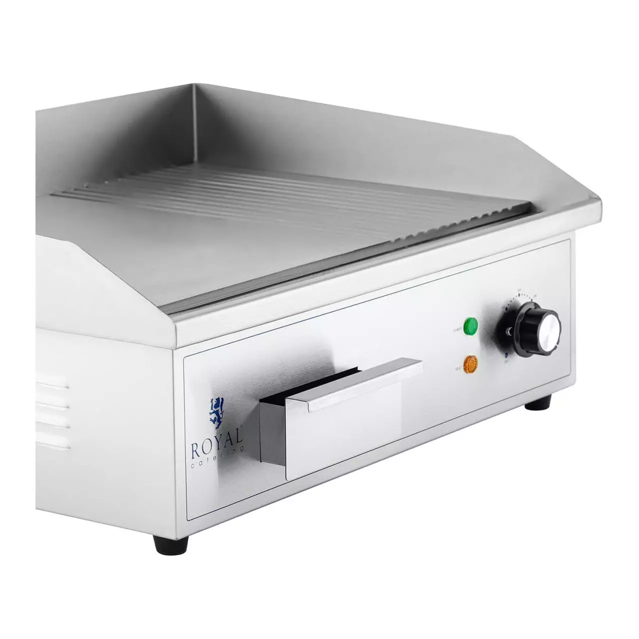 Royal-catering Royal Catering Elektro Grillplatte - 548 X 350 Mm - Ribber + Flat - 3.000 W - Royal Catering - Image 7