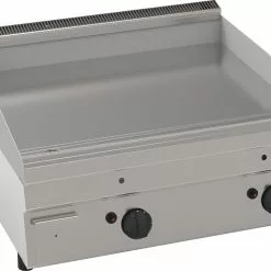 Null KBS Gas-Grillplatte Glatt 2 Heizzonen Tischgerät