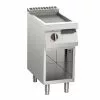 Null KBS Elektro-Grillplatte Glatt 5,0kW 1 Heizzone Offener Unterbau