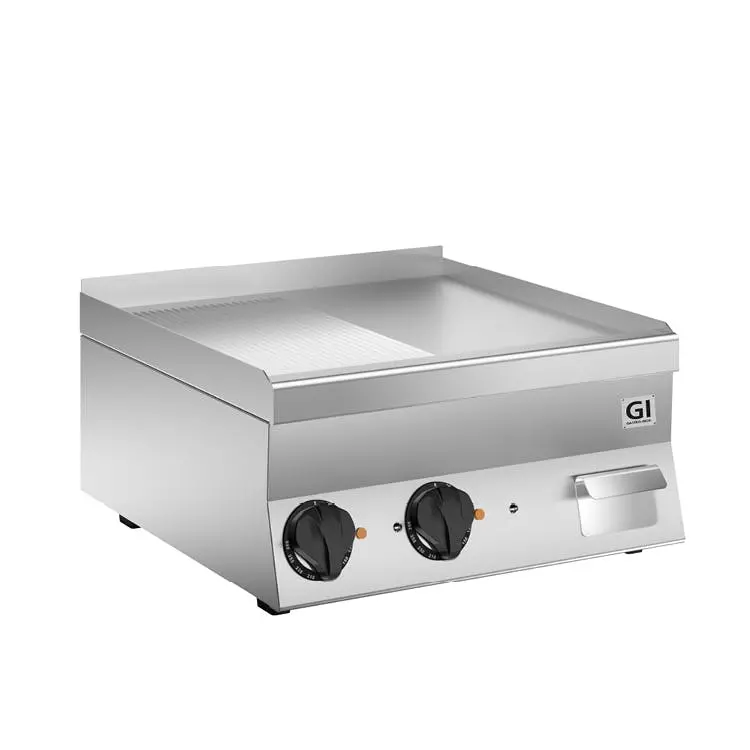 Gastro-inox GI 650 HP Elektrischer Grillplatte Glatt, 60cm - Image 4