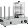 Metro-professional METRO Professional Hot Dog Maker Mit Brotstangen GHM2001, Edelstahl / Aluminium / Glas, 54 X 30 X 39 Cm, Temperaturbereich Bis 100°C, 550 W, Silber