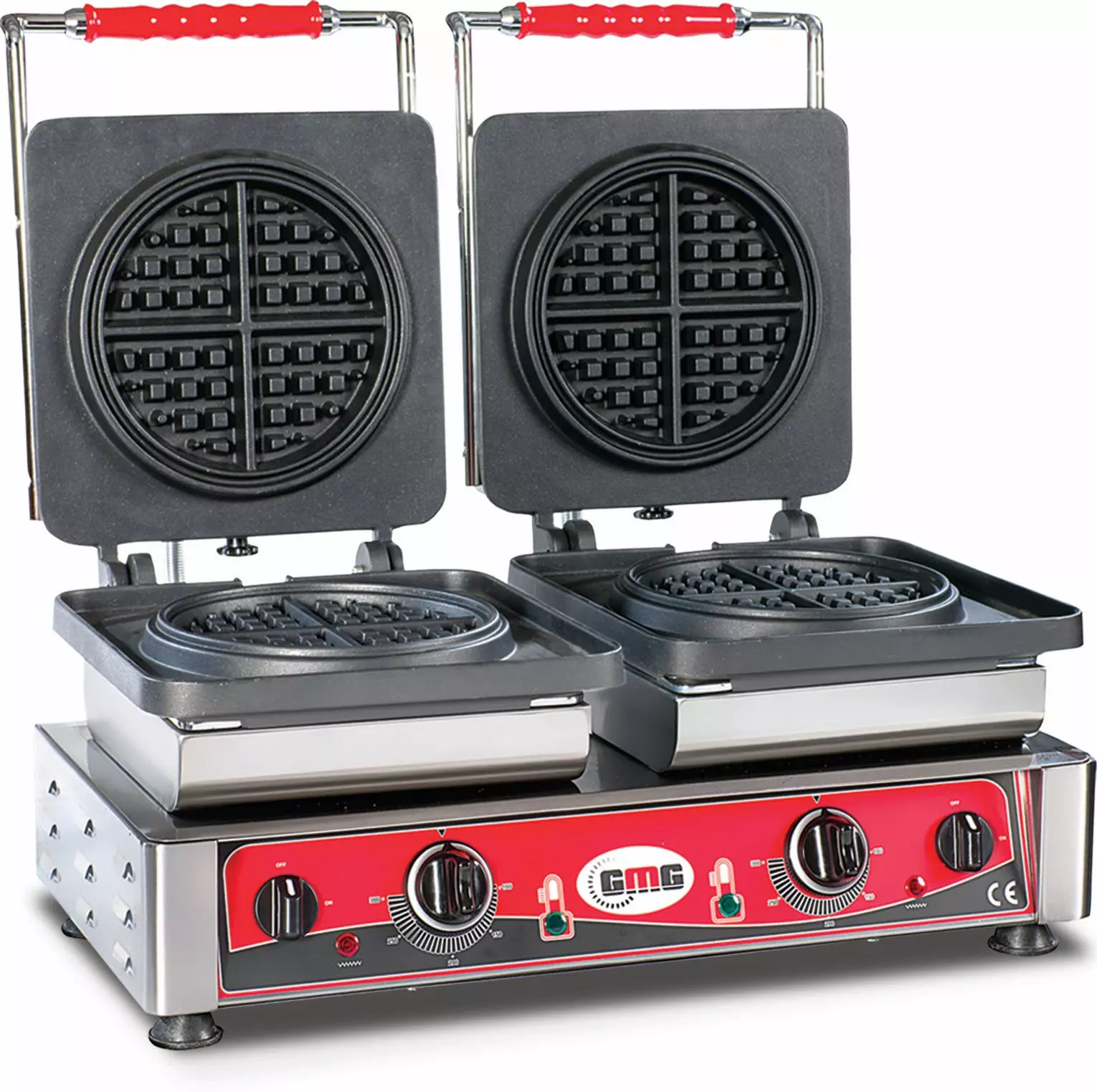 GMG - Waffeleisen American - 1x (Ø16 X 1,5cm) - Wechselbare Backplatte & Einfache Montage - 50° Bis 300°C - Leichte Reinigung - Image 2