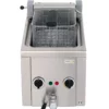 Cookmax Elektro-Fritteuse 6 L Mit Ablasshahn,