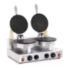 Royal-catering Doppel-Waffeleisen - Rund - 2 X 1000 W - 0 - 5 Min Timer - Royal Catering
