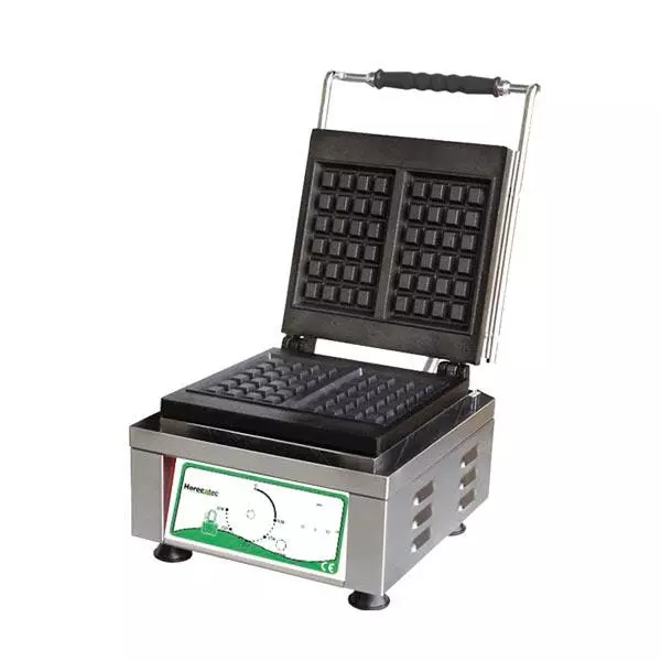 Kbs-gastrotechnik KBS Waffeleisen Mit 2 Festen Backplatten Für 4x Waffeln 8x16x1,5cm - Image 2