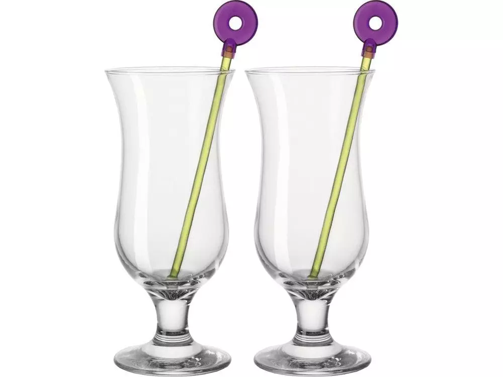 Null Leonardo Cocktailgläser + Rührer GK 4-tlg.