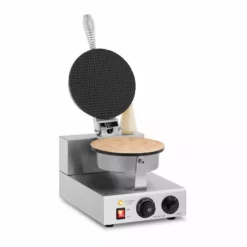 Royal-catering Waffeleisen - Für Eiswaffeln - 1000 W - 0 - 5 Min Timer - 50 - 300 °C - Royal Catering