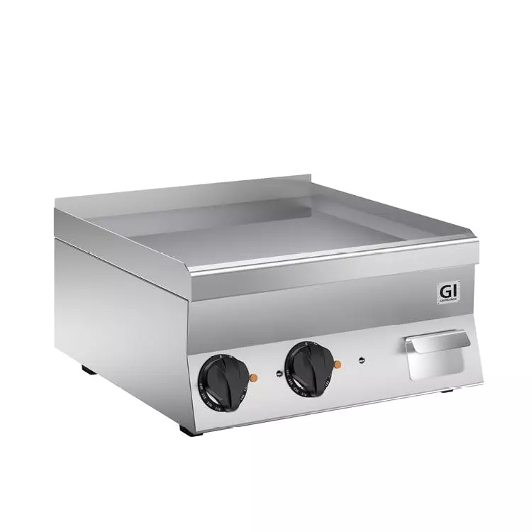 Gastro-inox GI 650 HP Elektrischer Grillplatte Verchromt, 60cm