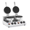 Royal-catering Royal Catering Doppel-Waffeleisen - Rund- 2.600 W