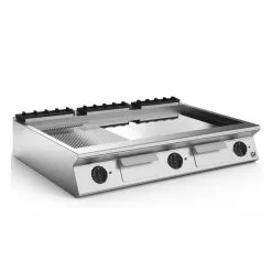 Gastro-inox 700 "High Performance" Elektrische Grillplatte 1200 Cm