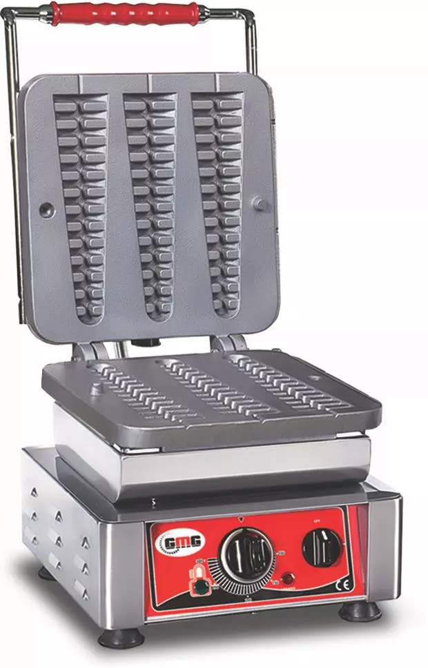 GMG - Waffeleisen Lokmia-L - 1x (Ø25 X 4,2cm X 1,2cm/2,4cm) - Wechselbare Backplatte & Einfache Montage - 50° Bis 300°C -Leichte Reinigung - Image 5