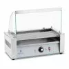 Royal-catering Royal Catering Hot Dog Grill - 5 Rollen - Royal Catering - Edelstahl - Abdeckung