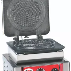 GMG - Waffeleisen Amore-M - 1x (Ø 17cm) - Wechselbare Backplatte & Einfache Montage - 50° Bis 300°C - Leichte Reinigung