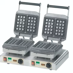 Neumarker WAS Germany - Kant Waffeleisen, 2 Platten, 61 X 34 X 25 Cm, Edelstahl/Gusseisen (345402002)