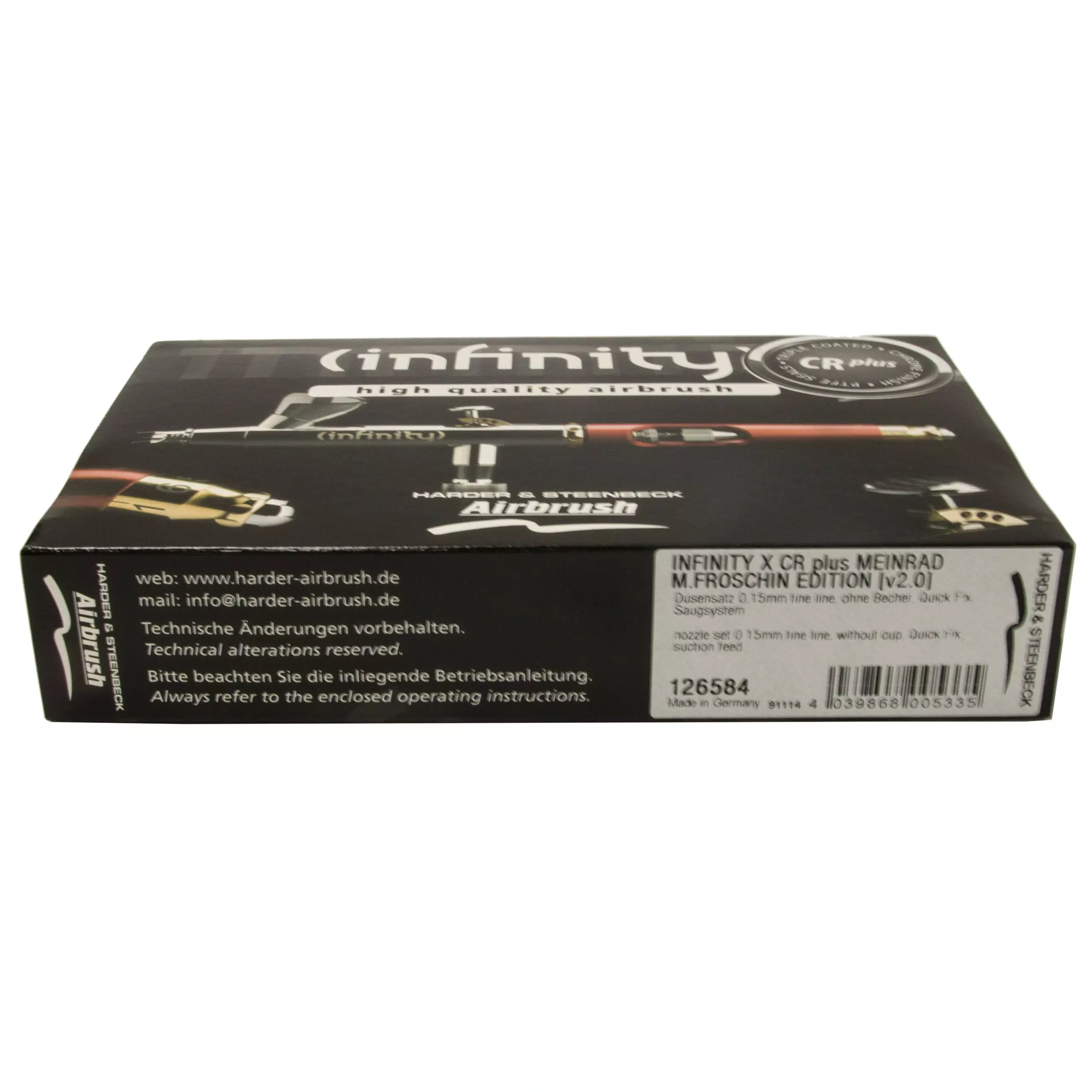 Null Infinity CRplus Infinity X Airbrush Pistole Meinrad M. Froschin Edit. 126584 - Image 6