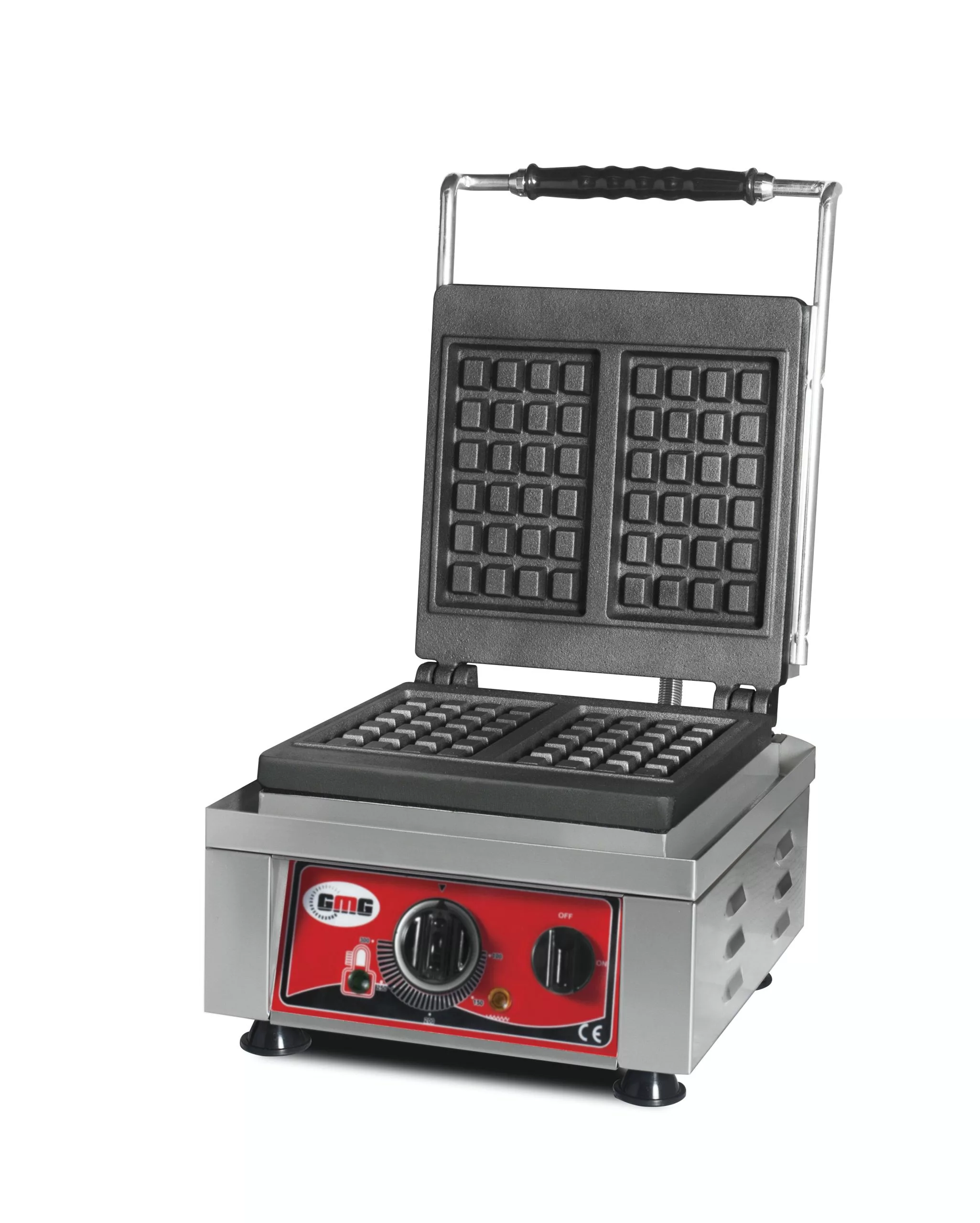 GMG - Waffeleisen Classico - 2x (10 X 17 X 1,5cm) - 50° Bis 300°C - Feste Backplatte Aus Gusseisen - Umlaufende Fettfangrinne - Image 6