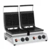 Royal-catering Royal Catering Doppel-Waffeleisen - Belgische Waffeln - 2 X 1.500 W
