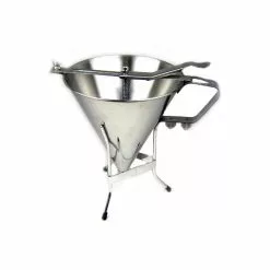 Null Fülltrichter Soßen Gießer Saucen Konfektionierer 1,25 Liter Edelstahl Confertüre