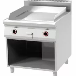 Ggg Griddleplatte 1/2 Glatt, 1/2 Gerillt, 800x900x900mm,