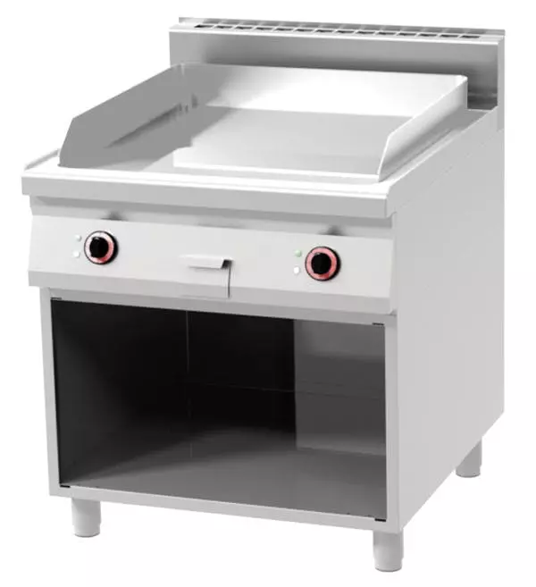 Ggg Griddleplatte 1/2 Glatt, 1/2 Gerillt, 800x900x900mm,